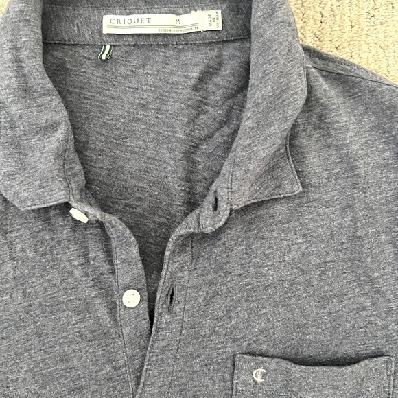 Men’s Criquet Performance Range Polo Shirt- Size Medium - Picture 2 of 2
